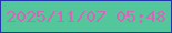文字の大きさ：3、枠の色：2235aa、背景の色：53c69c、文字の色：d467b5 無料ブログパーツのブログ時計