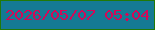 文字の大きさ：4、枠の色：227907、背景の色：157a94、文字の色：d30857 無料ブログパーツのブログ時計