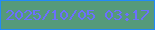 文字の大きさ：5、枠の色：228af8、背景の色：559a7b、文字の色：6b6ffe 無料ブログパーツのブログ時計