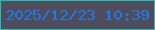 文字の大きさ：5、枠の色：23bdb8、背景の色：4f4d5c、文字の色：1c7aeb 無料ブログパーツのブログ時計
