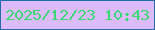 文字の大きさ：5、枠の色：246bac、背景の色：dcbbfa、文字の色：39d875 無料ブログパーツのブログ時計