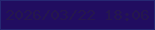 文字の大きさ：2、枠の色：262873、背景の色：210d60、文字の色：25174d 無料ブログパーツのブログ時計