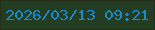 文字の大きさ：5、枠の色：262d19、背景の色：223d21、文字の色：1c89cb 無料ブログパーツのブログ時計