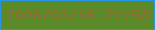 文字の大きさ：3、枠の色：2694e7、背景の色：5a8b28、文字の色：936837 無料ブログパーツのブログ時計