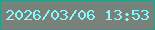 文字の大きさ：3、枠の色：26a089、背景の色：78827a、文字の色：87fcfd 無料ブログパーツのブログ時計