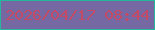 文字の大きさ：3、枠の色：26b79b、背景の色：7668a2、文字の色：c24a64 無料ブログパーツのブログ時計