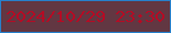 文字の大きさ：1、枠の色：2780cb、背景の色：623742、文字の色：b30c25 無料ブログパーツのブログ時計