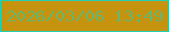 文字の大きさ：1、枠の色：27cdaf、背景の色：c6930e、文字の色：6cb469 無料ブログパーツのブログ時計