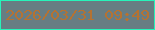 文字の大きさ：3、枠の色：27f3ba、背景の色：677d83、文字の色：b57232 無料ブログパーツのブログ時計