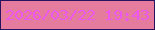 文字の大きさ：4、枠の色：281360、背景の色：e57c9d、文字の色：ed56ef 無料ブログパーツのブログ時計