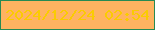 文字の大きさ：2、枠の色：288a53、背景の色：ffb361、文字の色：facb02 無料ブログパーツのブログ時計
