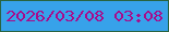 文字の大きさ：2、枠の色：296441、背景の色：37a2ea、文字の色：a80b8b 無料ブログパーツのブログ時計