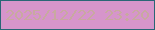 文字の大きさ：1、枠の色：296676、背景の色：d695cb、文字の色：c8a9a0 無料ブログパーツのブログ時計