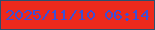 文字の大きさ：3、枠の色：2a506e、背景の色：ed291c、文字の色：3c4fd6 無料ブログパーツのブログ時計