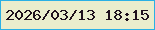 文字の大きさ：4、枠の色：2ab0e5、背景の色：eaedcd、文字の色：1f111d 無料ブログパーツのブログ時計