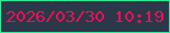 文字の大きさ：4、枠の色：2bed98、背景の色：2b3849、文字の色：ec1056 無料ブログパーツのブログ時計