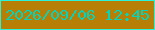 文字の大きさ：4、枠の色：2bf3d9、背景の色：b77f05、文字の色：05d4bc 無料ブログパーツのブログ時計