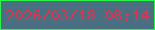 文字の大きさ：1、枠の色：2bf447、背景の色：4a6f82、文字の色：d73751 無料ブログパーツのブログ時計