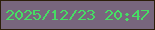 文字の大きさ：2、枠の色：2c1e0a、背景の色：78667d、文字の色：47dd64 無料ブログパーツのブログ時計