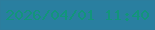 文字の大きさ：2、枠の色：2c7d9d、背景の色：297fa0、文字の色：12957b 無料ブログパーツのブログ時計
