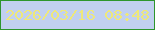 文字の大きさ：1、枠の色：2d962d、背景の色：c1d0f0、文字の色：eee87a 無料ブログパーツのブログ時計