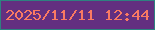 文字の大きさ：3、枠の色：2e8180、背景の色：632f80、文字の色：f97a63 無料ブログパーツのブログ時計