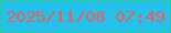 文字の大きさ：2、枠の色：2ec694、背景の色：22c2ed、文字の色：f05d4e 無料ブログパーツのブログ時計