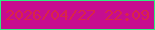 文字の大きさ：3、枠の色：2eed80、背景の色：c60d8f、文字の色：d92548 無料ブログパーツのブログ時計