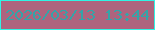 文字の大きさ：1、枠の色：2ff4e5、背景の色：ae647e、文字の色：34a4a8 無料ブログパーツのブログ時計