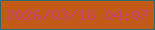 文字の大きさ：2、枠の色：30696d、背景の色：c25b18、文字の色：c94271 無料ブログパーツのブログ時計