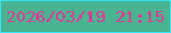 文字の大きさ：5、枠の色：30e9fc、背景の色：4ab391、文字の色：e23893 無料ブログパーツのブログ時計