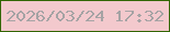 文字の大きさ：2、枠の色：316500、背景の色：f3c9cd、文字の色：a5a3a4 無料ブログパーツのブログ時計