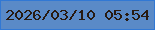 文字の大きさ：1、枠の色：3178d4、背景の色：5a8ac7、文字の色：281a11 無料ブログパーツのブログ時計