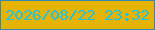 文字の大きさ：1、枠の色：318ab3、背景の色：e5b304、文字の色：1bc2e9 無料ブログパーツのブログ時計