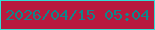 文字の大きさ：4、枠の色：31ded5、背景の色：b8193e、文字の色：0e878b 無料ブログパーツのブログ時計