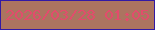 文字の大きさ：5、枠の色：3219a5、背景の色：ac7460、文字の色：e24c6c 無料ブログパーツのブログ時計
