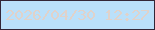 文字の大きさ：2、枠の色：332637、背景の色：bae0fa、文字の色：e0d2ca 無料ブログパーツのブログ時計
