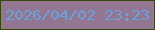 文字の大きさ：3、枠の色：334b06、背景の色：937691、文字の色：69a2d8 無料ブログパーツのブログ時計