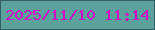 文字の大きさ：3、枠の色：335d67、背景の色：5da19c、文字の色：ce0bc4 無料ブログパーツのブログ時計