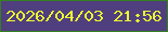 文字の大きさ：4、枠の色：337f22、背景の色：503f7e、文字の色：ecf832 無料ブログパーツのブログ時計