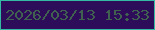文字の大きさ：2、枠の色：33b9a4、背景の色：2d0d59、文字の色：416150 無料ブログパーツのブログ時計