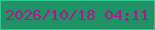 文字の大きさ：3、枠の色：33c891、背景の色：209266、文字の色：aa178d 無料ブログパーツのブログ時計