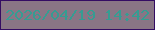 文字の大きさ：2、枠の色：340c63、背景の色：897585、文字の色：369c92 無料ブログパーツのブログ時計