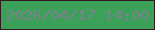 文字の大きさ：5、枠の色：341920、背景の色：3ba159、文字の色：7a838d 無料ブログパーツのブログ時計