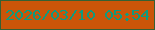 文字の大きさ：3、枠の色：346033、背景の色：ca5509、文字の色：0e9b7f 無料ブログパーツのブログ時計
