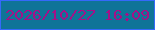 文字の大きさ：1、枠の色：3569fa、背景の色：0f7498、文字の色：a31188 無料ブログパーツのブログ時計