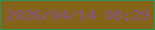 文字の大きさ：1、枠の色：35915a、背景の色：826317、文字の色：89528f 無料ブログパーツのブログ時計