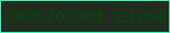 文字の大きさ：2、枠の色：35f4ae、背景の色：212c21、文字の色：034802 無料ブログパーツのブログ時計