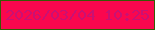 文字の大きさ：5、枠の色：365b05、背景の色：fa074e、文字の色：c91174 無料ブログパーツのブログ時計