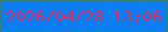 文字の大きさ：2、枠の色：367f78、背景の色：0c7ef4、文字の色：d33164 無料ブログパーツのブログ時計